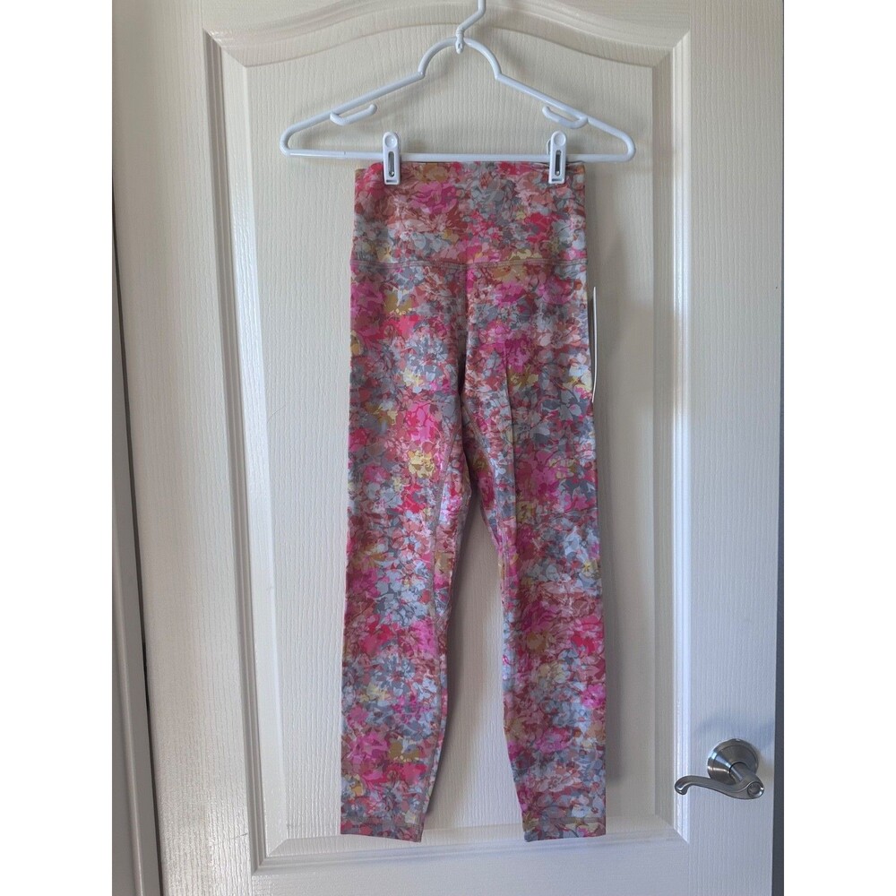 NWT Lulullemon Align HR Pant 25" Inflorescence Multi Size 4